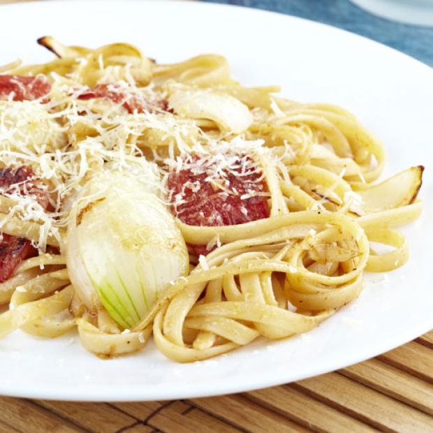 Pasta a la mantequilla y tomate, receta por Guadalupe Peralta